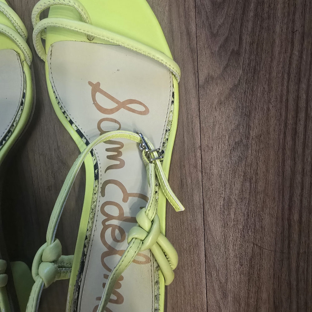 Sam Edelman Neon Chartreuse - Picture 4 of 12